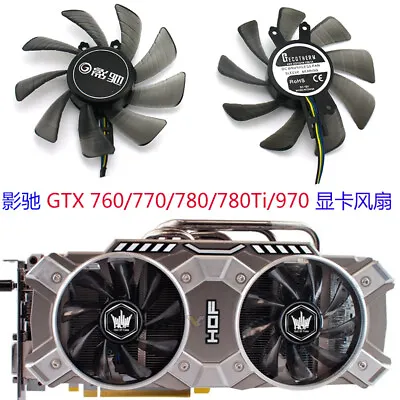 GALAXY GeForce GTX 760 770 780 780Ti 970 Graphics Card Cooling Fan • $20.99