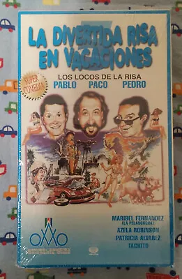 La Risa En Vacaciones 5 6 & 8  Super Rare  VHS Spanish Comedy (En Español) • $175