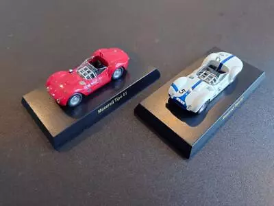 Maserati Miniature Car Kyosho 1/64 TIPO 61 Set Of 2 • $69.34