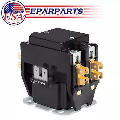 2 Pole Contactor Assembly 220V 50/60Hz For Hayward Comfortzone H-Series • $31.95