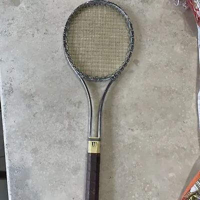 Vintage Wilson T2000 Tennis Racquet And Cover Light 4 “1/2” • $14.87