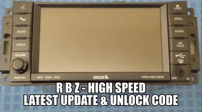 Blue Rbz Mygig High Speed Uconnect Touchscreen Radio Wrangler Ram Caravan Res • $229.99
