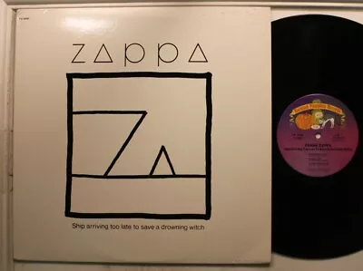 Frank Zappa Lp Ship Arriving Too Late To Save A Drowning Witch On Barking Pumpki • $24.99