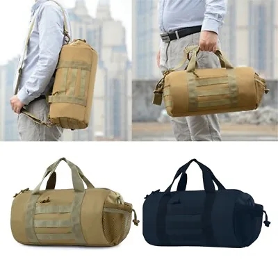 Jueachy 16  Duffle Gym Mini Travel Bag Army Green Black Khaki Camouflage Bags • $24.98