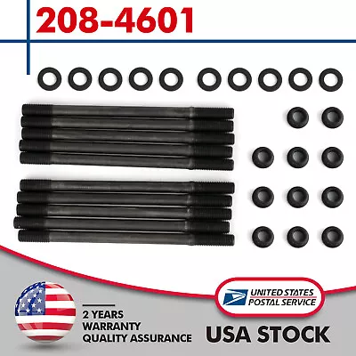 208-4601 Cylinder Head Studs 12-Point Head For Honda Civic Si B16a B16a2 B16a3 • $89.99