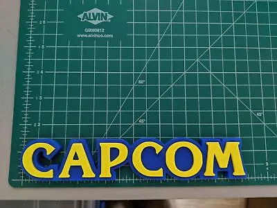 CAPCOM 3D Printed Logo Desk Shelf Stand Color Video Game Company • $11