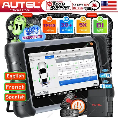 2024 Autel MaxiCheck MX808S-TS As MK808S-TS TPMS Programming Diagnostic Scanner • $590