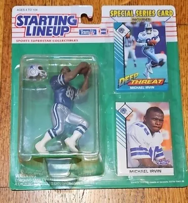1993 Michael Irvin Dallas Cowboys Starting Lineup Figure Near MINT Condition • $20