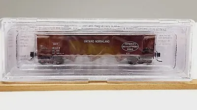 Bluford Shops 74105 N ONTARIO NORTHLAND RR  3-Bay Offset Hopper Car ONT 140173 • $23.95