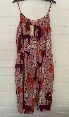 Gorman Feline Fine Dress Size 14 BNWT • $89