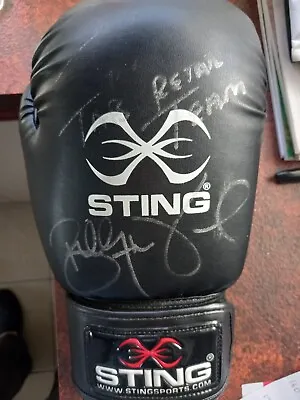 $99.99 • Buy Billy Dibb Signed Boxing Glove Super Rare Vg Cond Not Seen Before