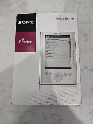 Sony 5  Digital EBook Reader EReader PRS-300 Pocket Edition PRS300 No Cord • $59.99