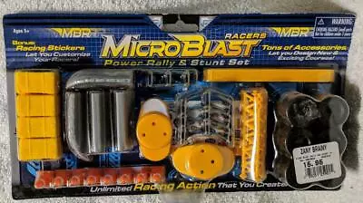 Micro Blast Racers Power Rally And Stunt Set NIP (E-5) • $5