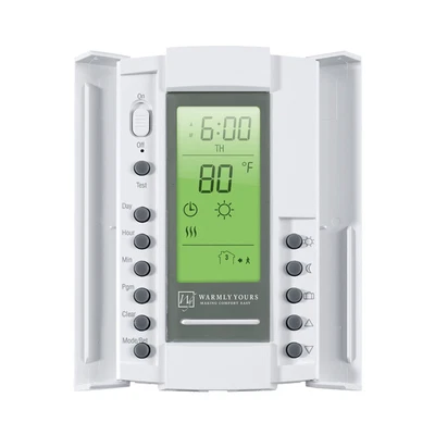 $113.53 • Buy SmartStat 120V/240V, 7-Day Programmable GFCI Thermostat And Floor Sensor Refurbi