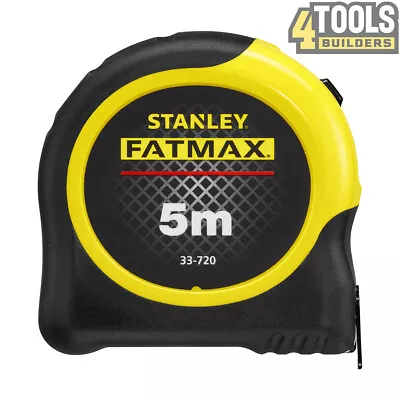 Stanley 0-33-720 Fatmax STA033720 5m Blade Armor Metric Tape Measures • £18.70