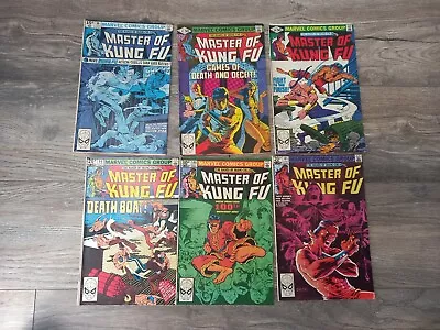 Master Of Kung Fu Issues 96-101. 6 Comic Bundle. Mike Zeck • £3.99