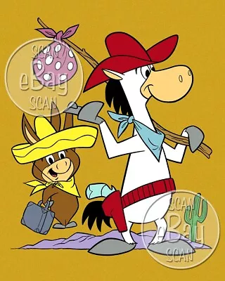 Rare! QUICK DRAW McGRAW Cartoon Color TV Photo HANNA BARBERA Studios BABA LOOEY • $10.99