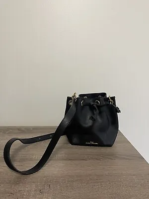 Marc Jacob’s The Leather Bucket Bag Black Shoulder Bag • $58