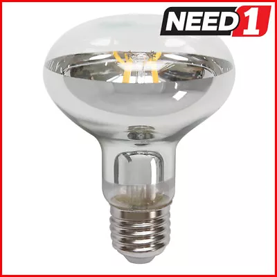 LV LUCE LED Filament R80 8W E27 6000k Day Light Globe Bulb • $17.50