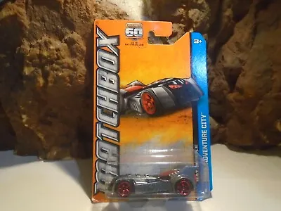 Matchbox Mbx Adventure City Batmobile Factory Seaked Blister Card         5-3-1 • $2.99