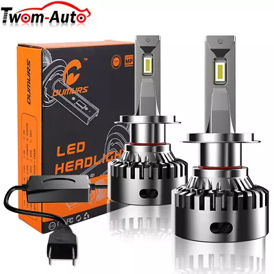 $17.09 • Buy H7 LED Headlight Conversion Kit Light Bulb High/Low Beam 6000K White 70W 68000LM