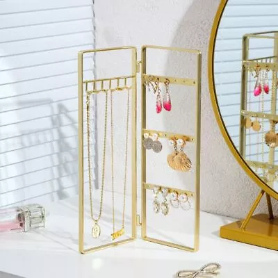 £12.14 • Buy Multi-Hook Earring Display Stand Holder Jewelry Necklace Rack Organizer✅