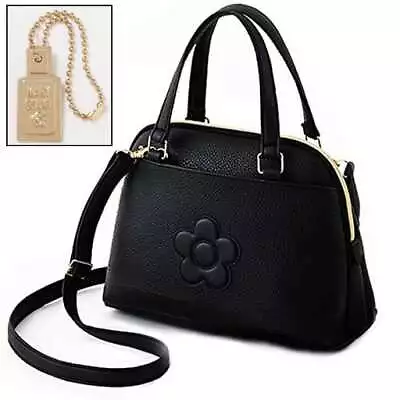 Shrink Leather2Way Shoulder Bag Mary Quant Anniversary Book Appendix • £75.27
