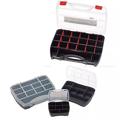 £18.89 • Buy Draper 8-25 Compartments Storage Tool Box Organiser For Sparky Electrician 4 Pc