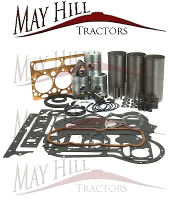 Engine Rebuild Kit With Valves For Massey Ferguson 135 230 240 Tractor • £219.95