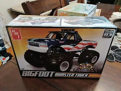 AMT BIGFOOT Monster Truck 1/25  35Th Anniversary  FACTORY SEALED • $22