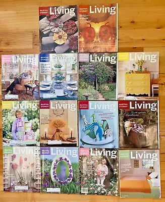 14 Complete Issues MARTHA STEWART LIVING Magazine Lot From 1997 And 1998 • $59.99