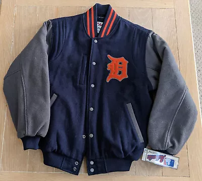 Authentic Majestic Detroit Tigers Embroidered Jacket - Adult Medium • $40