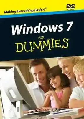 Windows 7 For Dummies By Andy Rathbone DVD ROM 4 NEW & SEALED *FREE SHIPPING* • $29.95