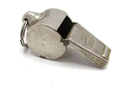 Vintage  The Acme Thunderer  Whistle W Chain  Made In England -Q • $9.50