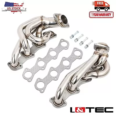 L&TEC Shorty Headers For 97-03 Ford F150 5.4L 330 V8 XL XLT FX4 Pickup • $199.99