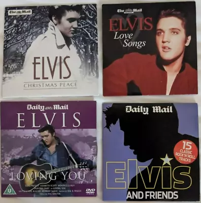 Daily Mail Elvis Christmas Peace Elvis Love Songs Loving You Elvis & Friends • £2.99
