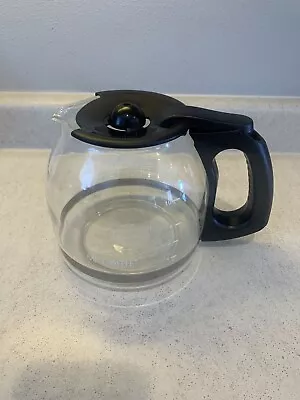 Mr. Coffee 12 Cup Glass Replacement Pot Black Trim • $8