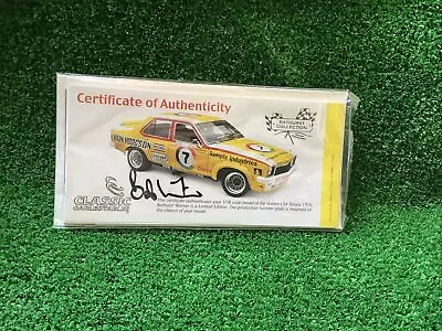 1:18 1976 Bathurst Winner Holden L34 Torana Morris/Fitzpatrick Certificate Only  • $29.99