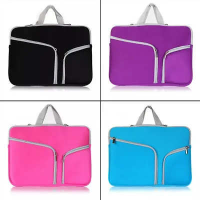 $19.59 • Buy Shockproof Laptop Sleeve Carry Case Cover Bag For Macbook Lenovo HP 11 13 Inch
