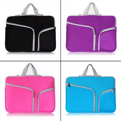 $19.59 • Buy Shockproof Laptop Sleeve Carry Case Cover Bag For Macbook Lenovo HP 11 13 Inch
