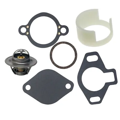 Fits Mercruiser 4.3L V6 5.0L 5.7L 7.4L 8.2L V8 160° Thermostat Kit 807252Q5 • $15.95