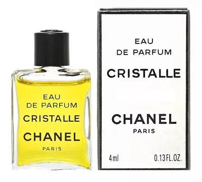 £11.95 • Buy Chanel Cristalle - 4ml Eau De Parfum, Small Miniature Perfume