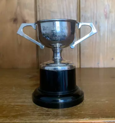 1959 Horse Riding Vintage Silver Plate Trophy Trophies Loving Cup • $31.57