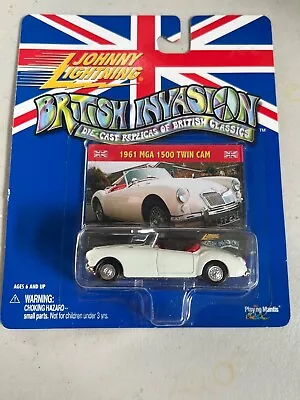 Johnny Lightning British Invasion 1961 MGA 1500 Twin Cam  D8 • $9.95