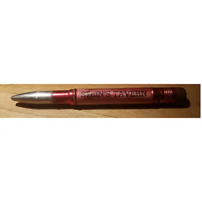 Vintage Celluloid Bullet Pencil - Stein's Tavern - Miller On Tap • $50