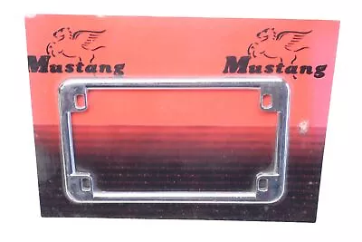 Mustang 29032 Motorcycle License Plate Frame NOS • $24.99