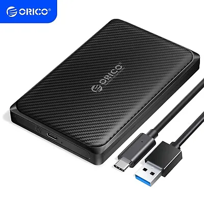 ORICO 2.5  Hard Drive Enclosure USB C 6Gbps HDD SSD Case For WD Seagate Toshiba • $15.39