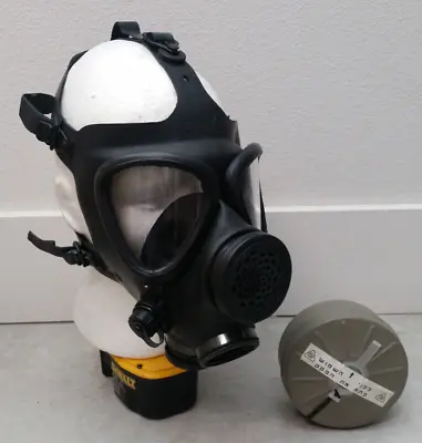 Israeli IDF Military M15 40mm Gas Mask W/ Sealed (expired) Filter Size 3 Small • $99.99