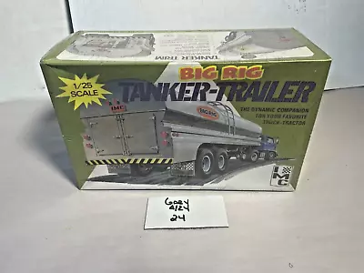 Vintage IMC Big Rig Tanker Trailer Model Kit #703-300 Factory Sealed • $49.99