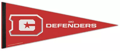 DC DEFENDERS Official UFL XFL Football Team Premium Felt Collectors PENNANT • $16.19